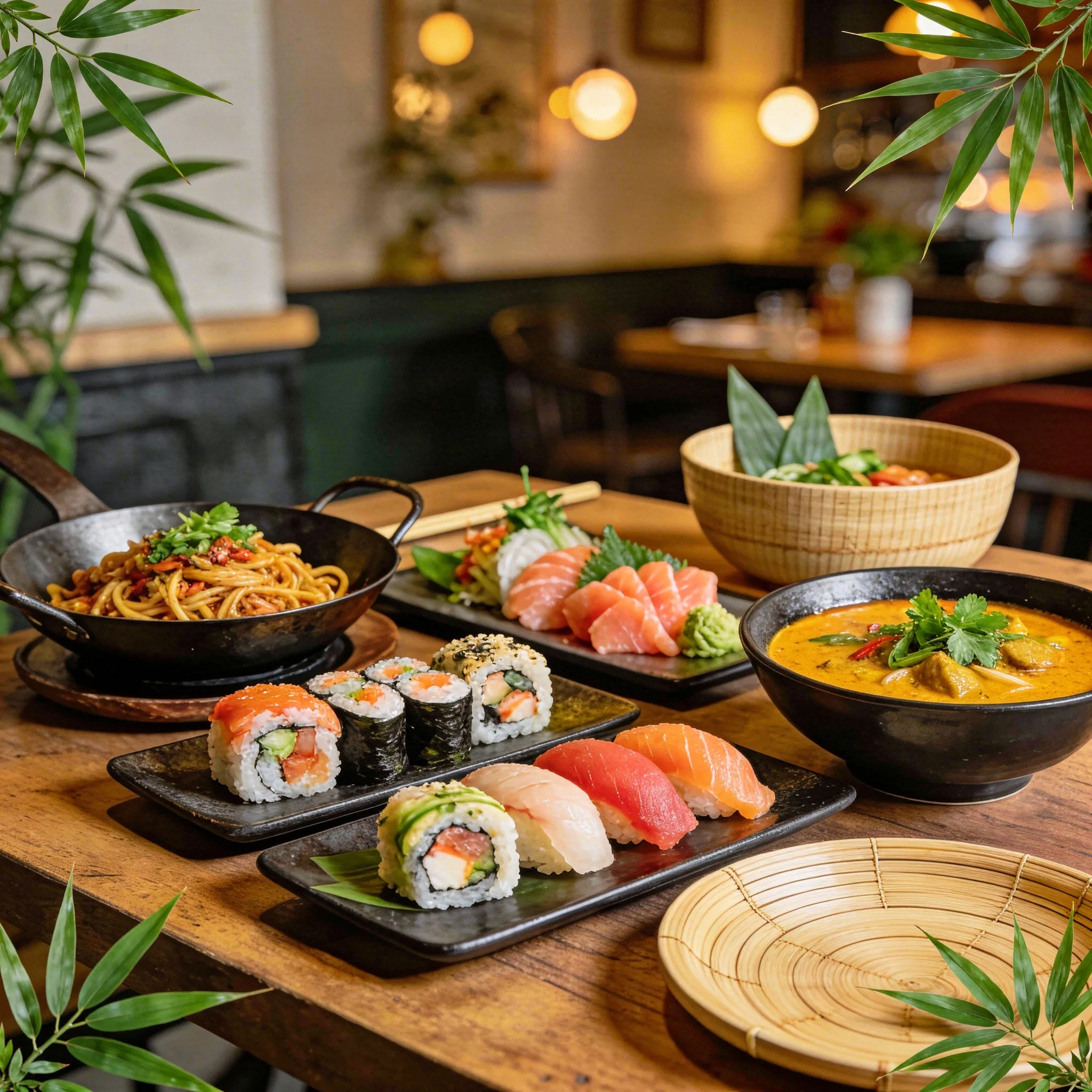 bamboo restaurant about image