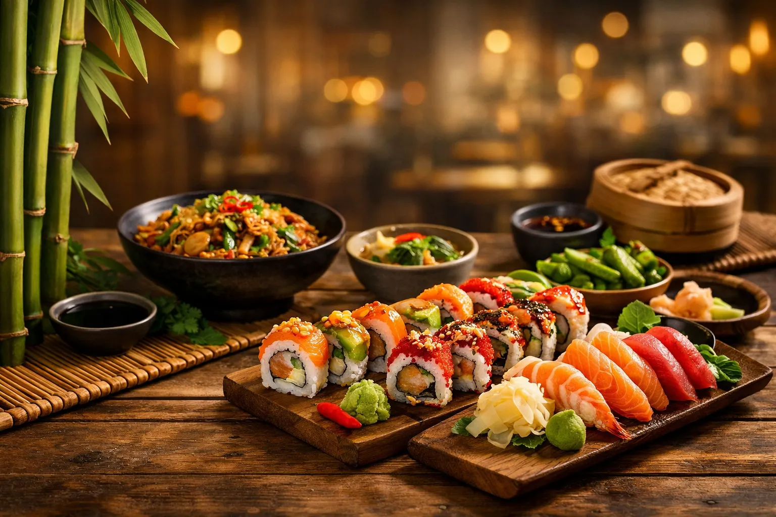 bamboo restaurant banner